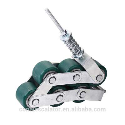 CNHC-018 Escalator Handrail Pressure Chain 85mm with 6 Rollers 75*60mm 6004 Bearing