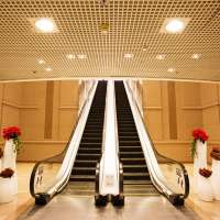 35 degree 600mm Step Conai Indoor Commercial Escalator